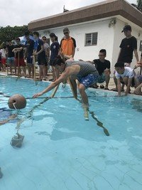 Raft Building in Swimming Pool 1